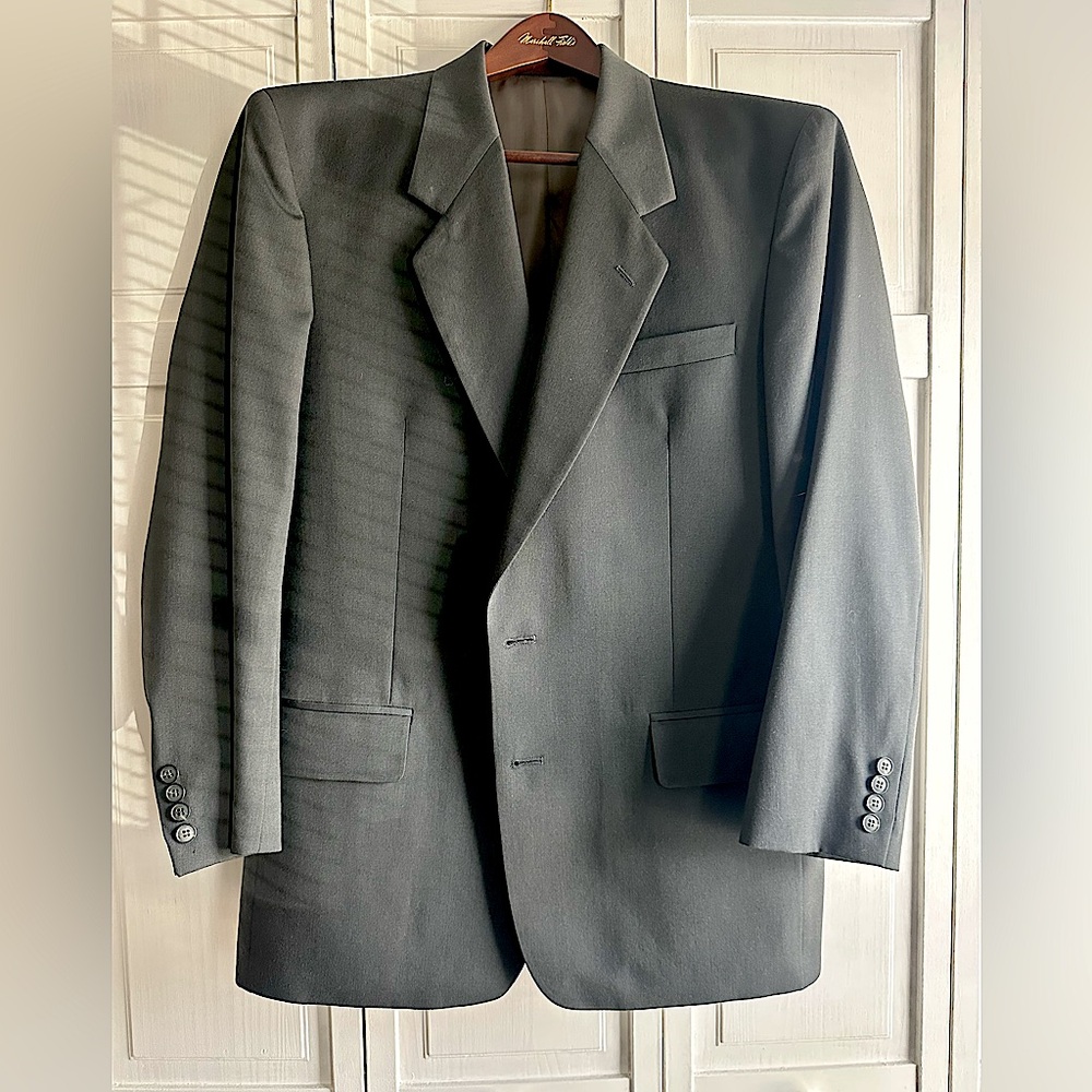 Mens Wool Suit-2pc